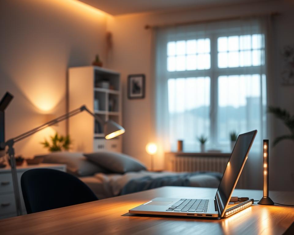 Ajuste de LEDs para melhorar a Qualidade do Sono