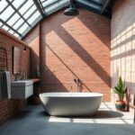Banheiros Estilo Industrial: Materiais e Acessórios-Chave