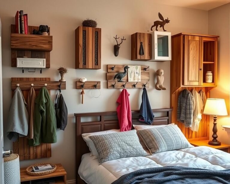 Cabideiros criativos: ideias DIY para ganhar espaço no quarto