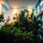 Iluminação Ideal para Jardins Verticais Internos