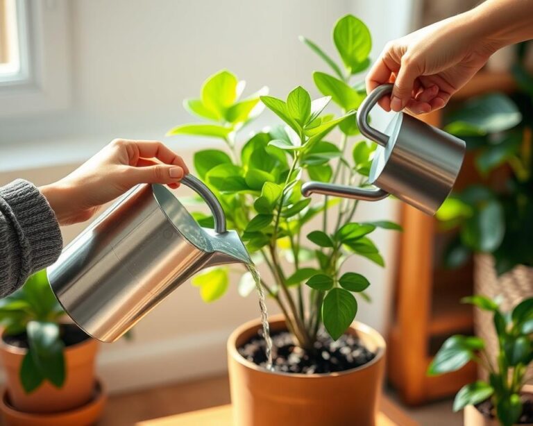 Como Regar Plantas de Interior Sem Encharcar o Substrato