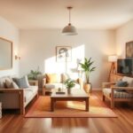 Decoração Acessível: Como Decorar Sala Pequena de 20 m²