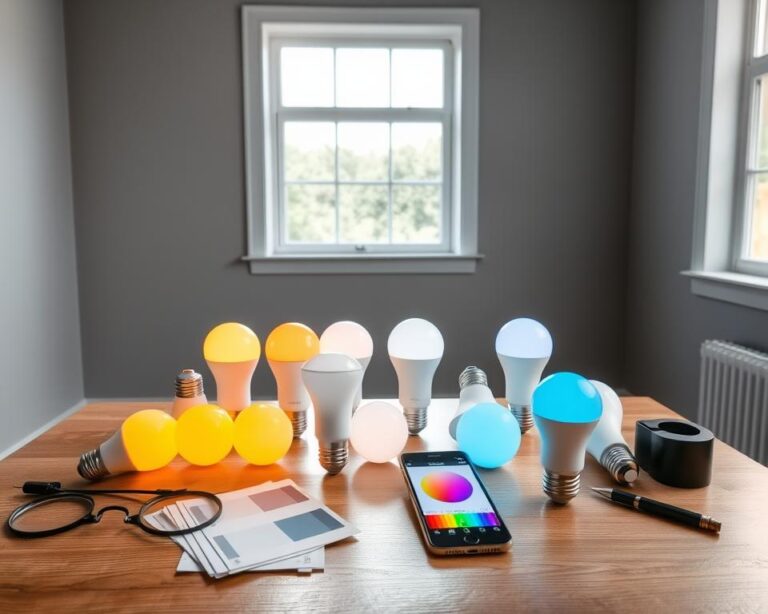 Como escolher a temperatura de cor ideal em lâmpadas LED smart