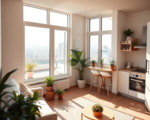 Como maximizar a luz natural em apartamentos pequenos