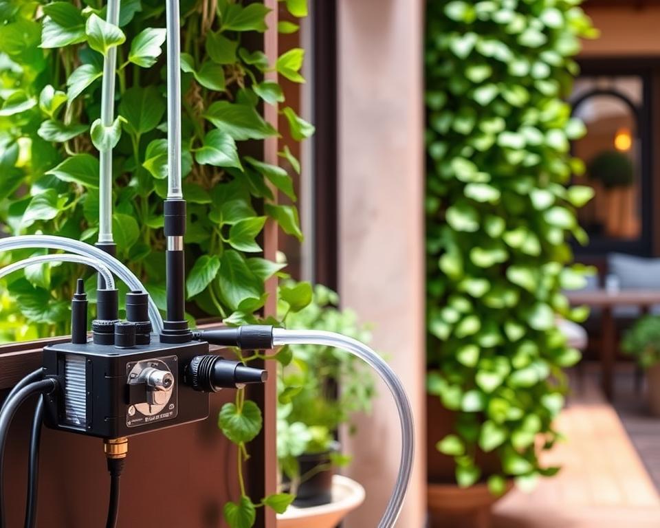 Como montar um sistema de irrigação DIY para jardim vertical