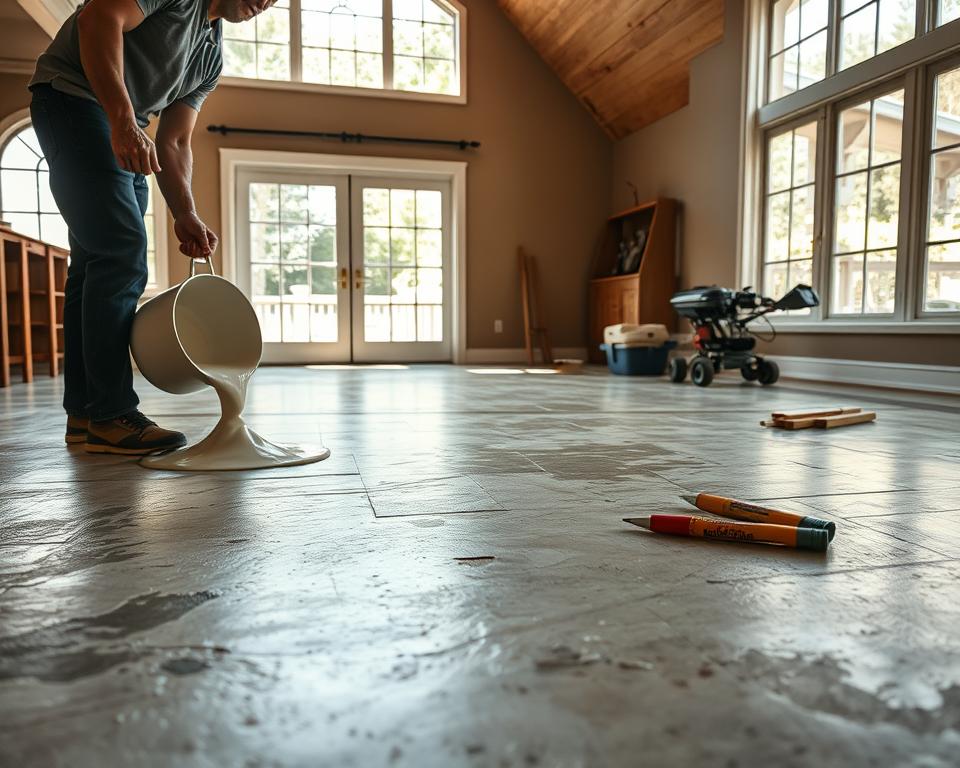 Como nivelar piso antigo e instalar porcelanato líquido sozinho