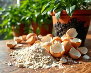 Como usar cascas de ovo como adubo orgânico para plantas de vaso