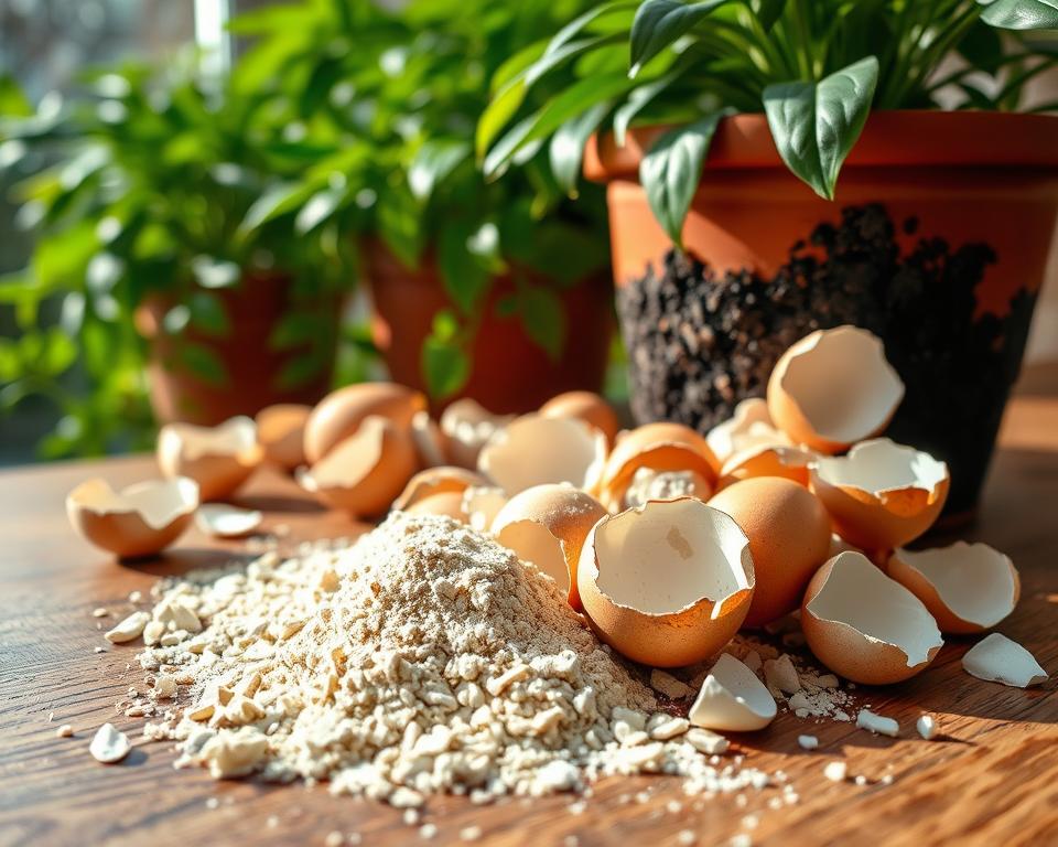 Como usar cascas de ovo como adubo orgânico para plantas de vaso