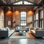 Cores Neutras Essenciais no Estilo Industrial Moderno