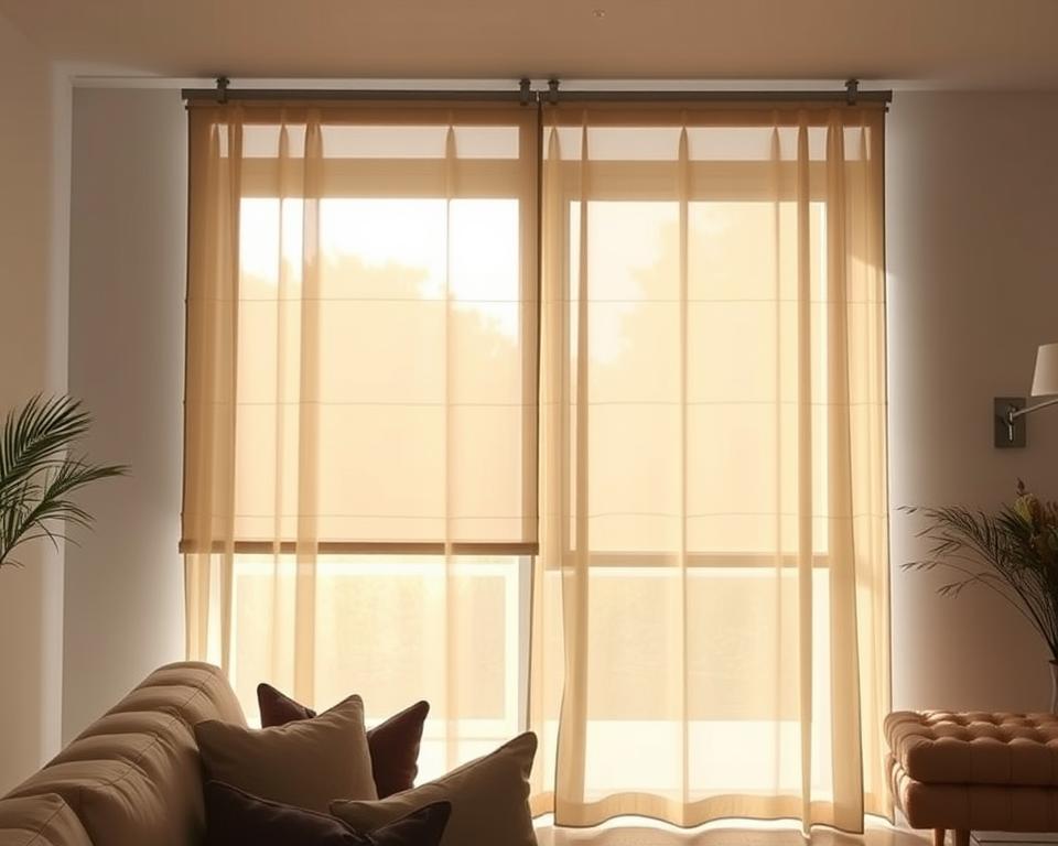 Cortinas Rolô Translúcidas