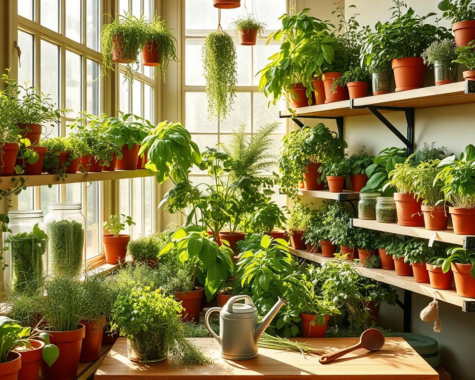 Cultivo de Temperos em Casa