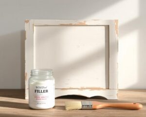 DIY: restaure móveis de MDF descascados usando massa e pintura PU