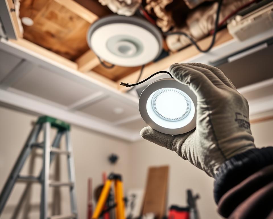 Dicas de segurança na instalação de iluminação embutida