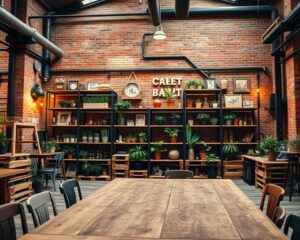 Estilo Industrial Sustentável: Use Materiais Recicláveis