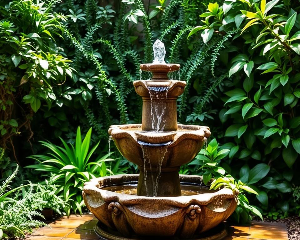 Fonte de água para irrigação
