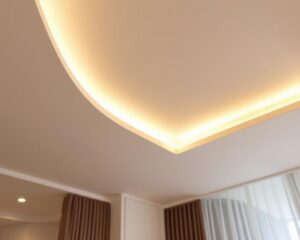 Iluminação DIY: fita LED embutida no gesso com efeito de hotel