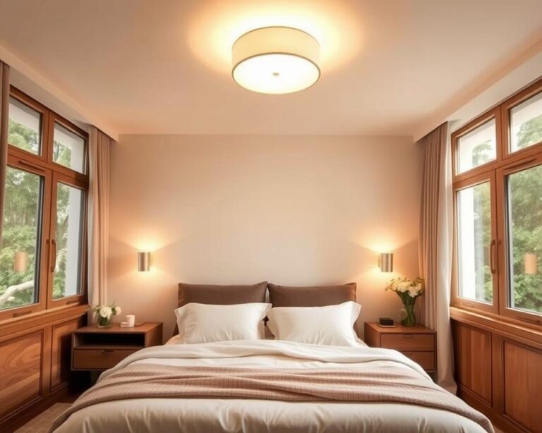 Iluminação ideal para quartos: luz ambiente e funcional sem erro