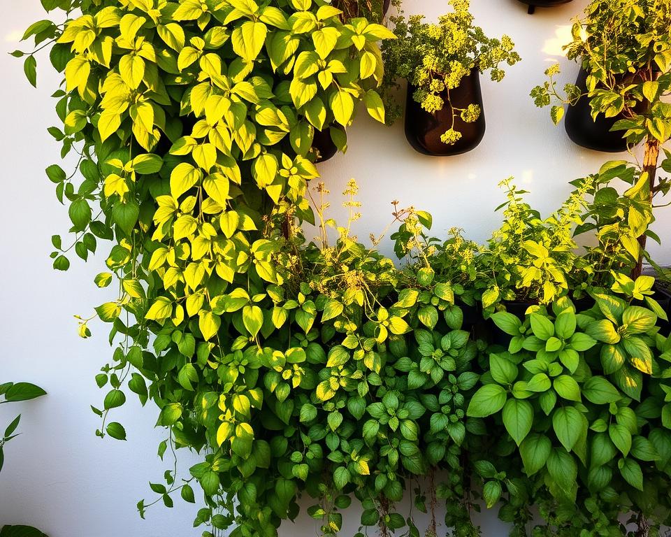 Jardim Vertical de Ervas: Temperos Frescos Mesmo em Espaços Pequenos
