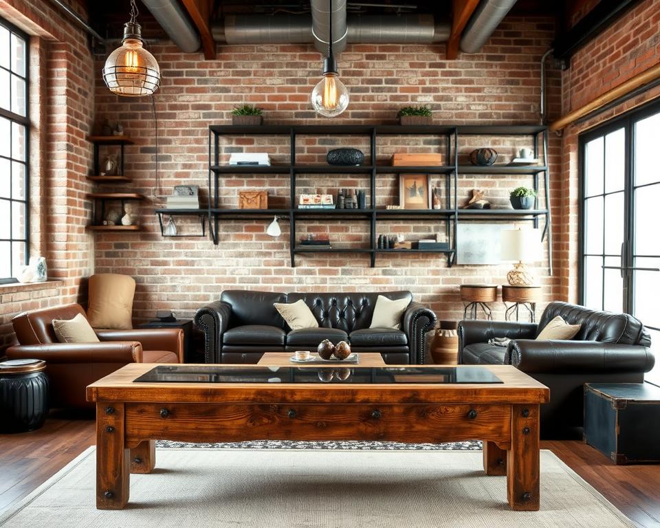 Móveis DIY para uma decoração industrial acessível