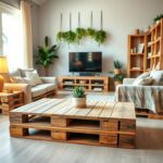 Móveis de Pallet: Crie uma Sala Sustentável Gastando Pouco