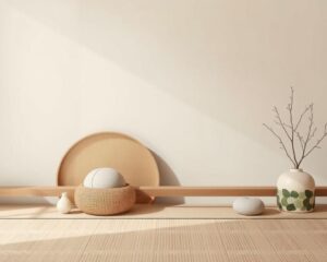 Paleta de cores Japandi: tons neutros que trazem calma ao lar