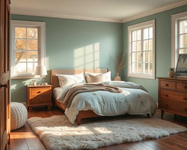 Paleta de cores relaxantes para quarto de casal: acerte na escolha