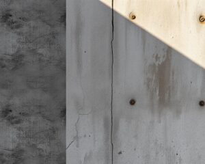 Parede de cimento queimado DIY com massa acrílica e corante