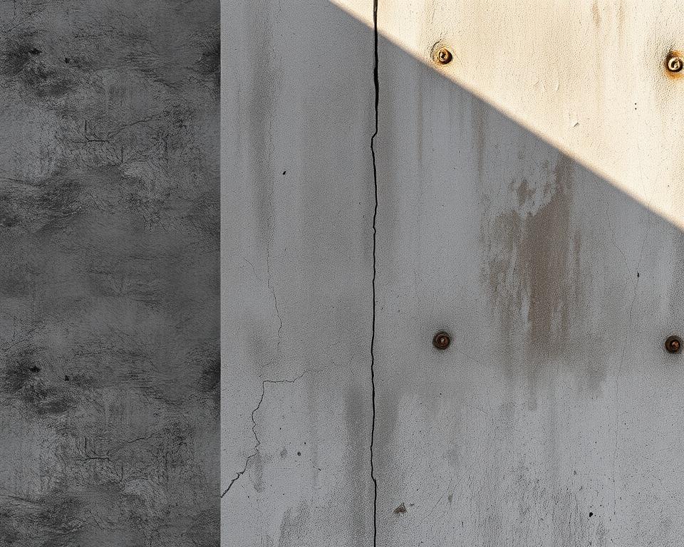 Parede de cimento queimado DIY com massa acrílica e corante