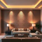 Paredes de destaque: use papel de parede para renovar a sala