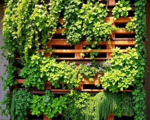 Passo a Passo: Estrutura de Pallet para Jardim Vertical Sustentável