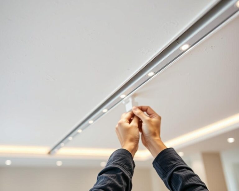 Passo a passo: instalar trilhos de LED inteligentes no gesso