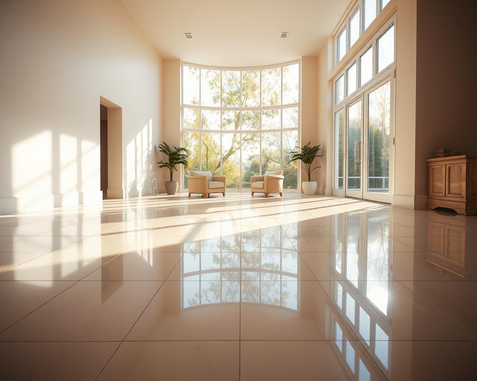 Pisos reflexivos: materiais que potencializam a luz do dia