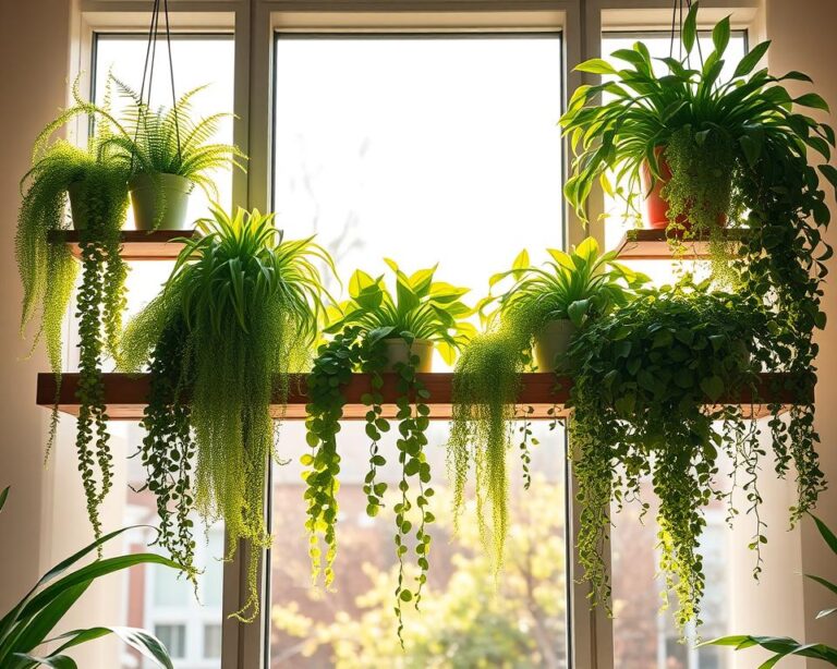 Plantas Pendentes: 8 Espécies que Transformam Prateleiras