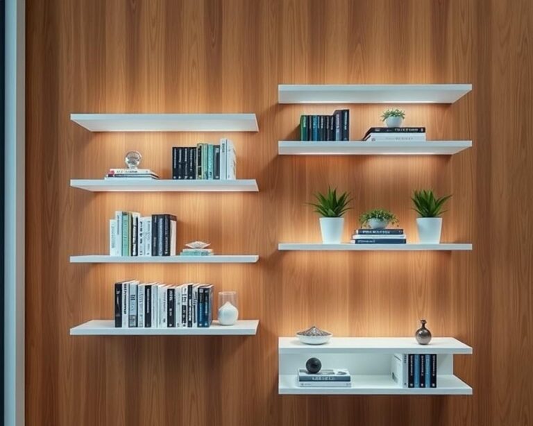 Prateleiras flutuantes baratas: passo a passo para iniciantes