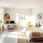 Quartos Integrados e Home Office Sem Bagunça