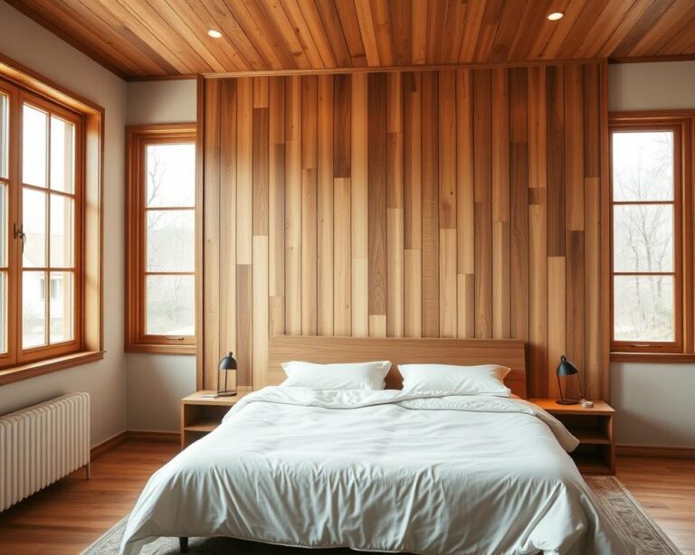 Reforma expressa de quarto com painel ripado DIY passo a passo