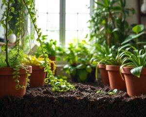 Substrato Perfeito: Misturas Caseiras para Vasos Internos
