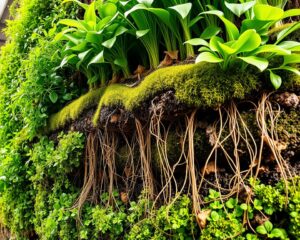 Substratos que Garantem Raízes Fortes em Jardins Verticais