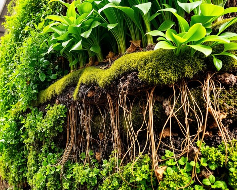 Substratos que Garantem Raízes Fortes em Jardins Verticais
