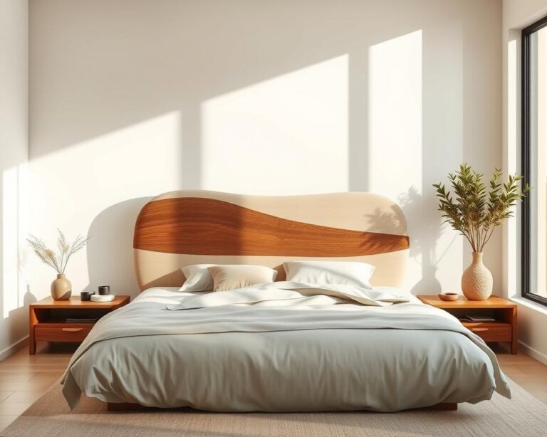 Tendências de cabeceiras 2025: materiais e estilos em alta