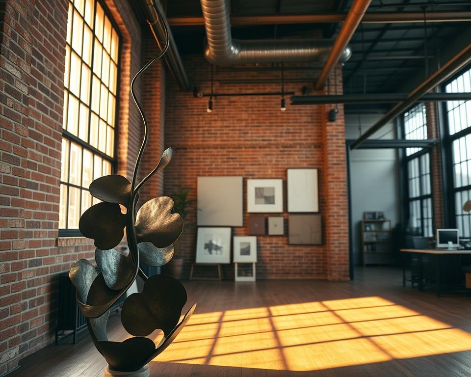 arte para decoração industrial
