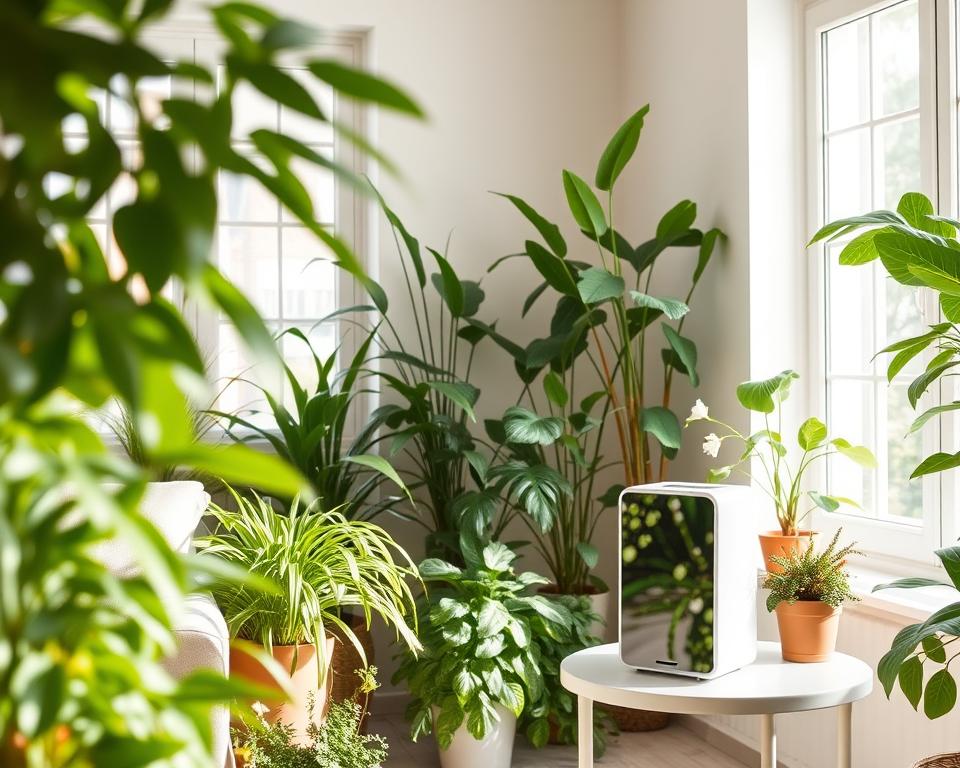 como purificar o ar em casa