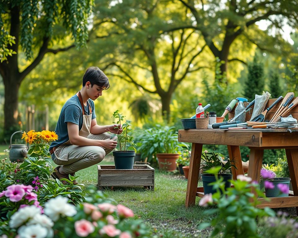 conselhos para iniciantes em jardinagem