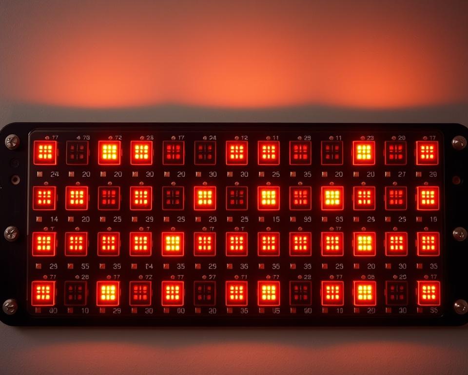 diagnóstico de LEDs piscando