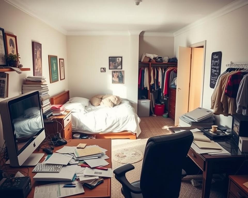 erros comuns ao montar quarto e home office