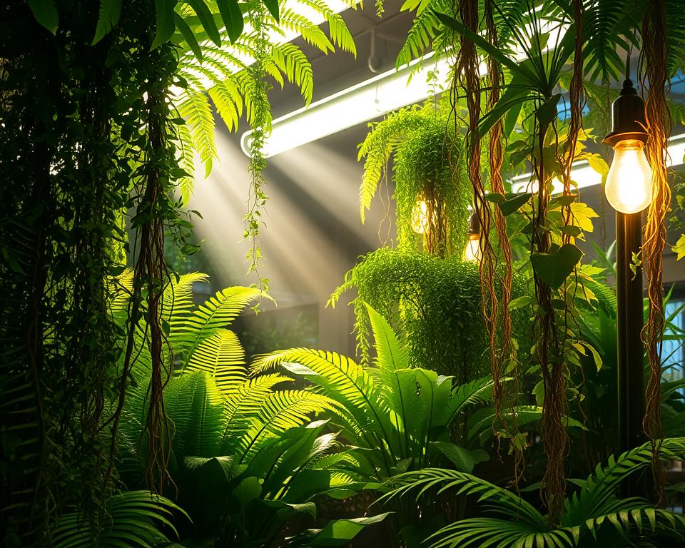 iluminação sustentável florescentes
