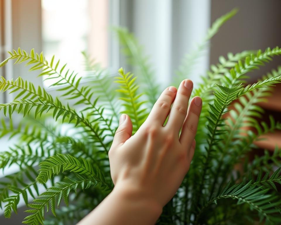 interação com plantas