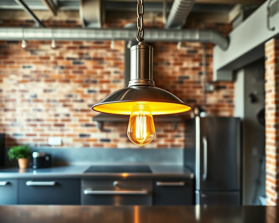 luminária pendente para cozinha industrial
