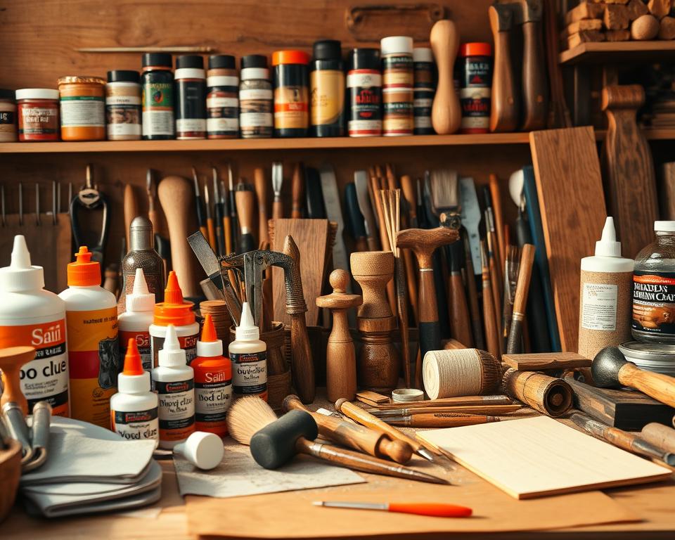 materiais para restauração de móveis