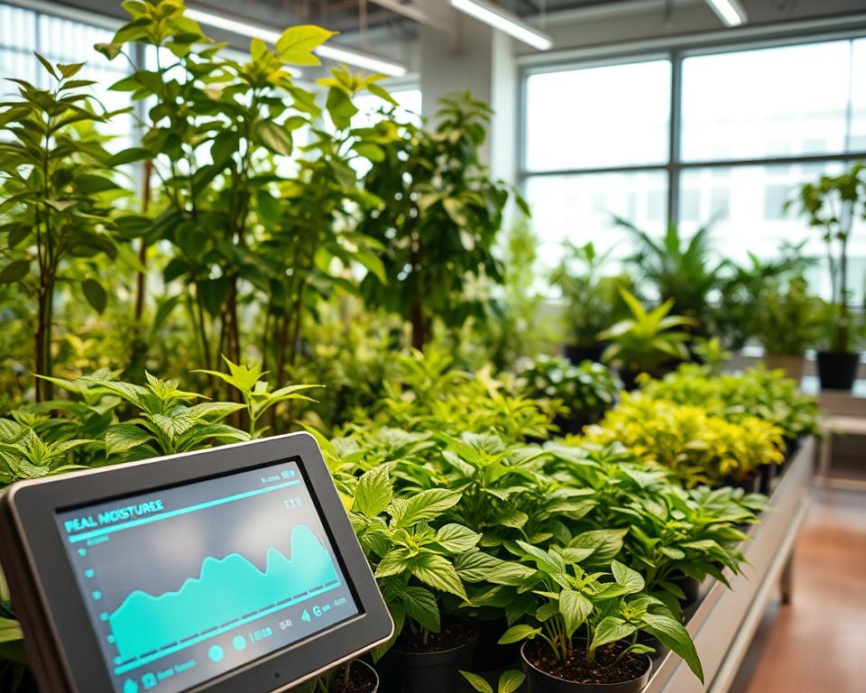 monitoramento de plantas